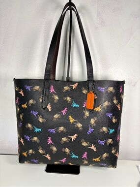 🦖Coach Rexy Repeat Highline Tote - Macy’s Limited Edition